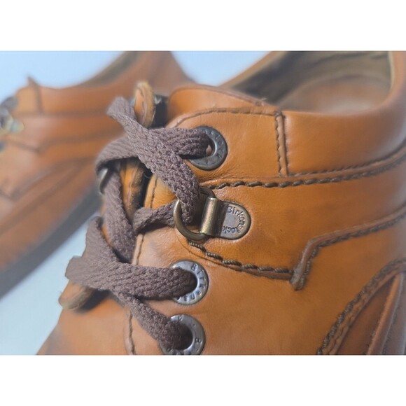 Vintage Retired Baltimore Birkenstock Brown Leather Womens 10 Mens 8 Broken In - Picture 5 of 12